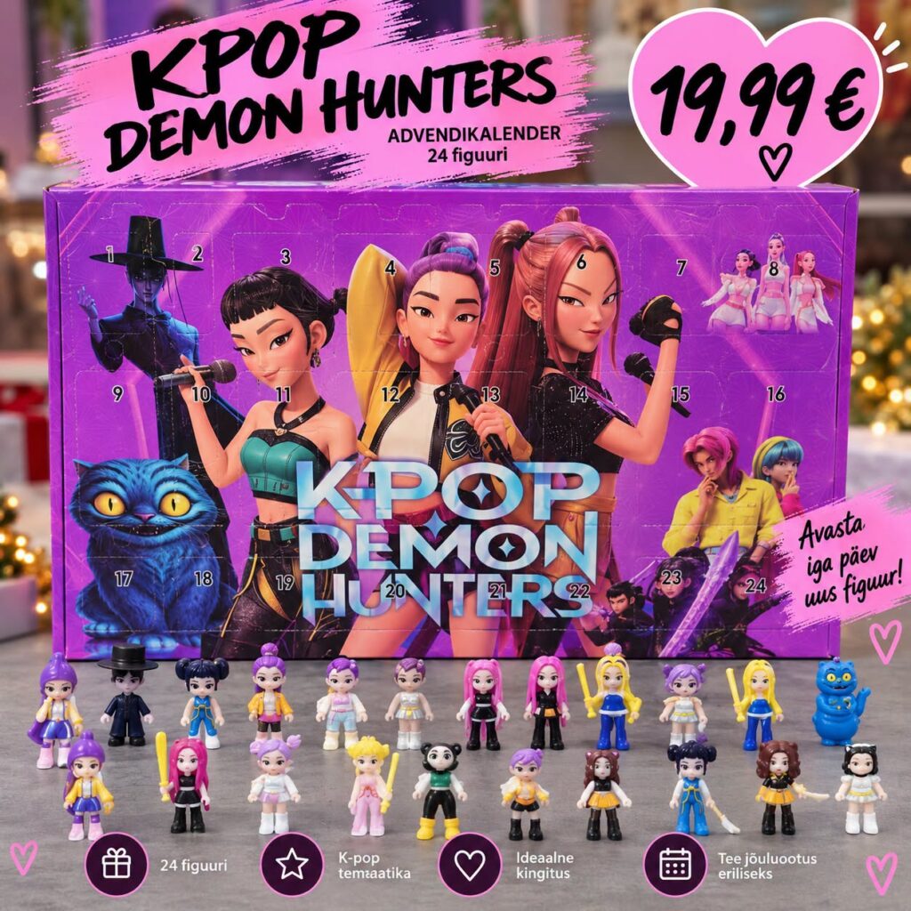 KPOP Demon Hunters advendikalender 2026