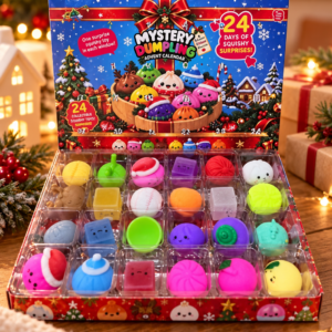 Mystery dumpling squishy kalender